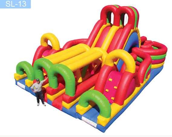 Inflatable climbing